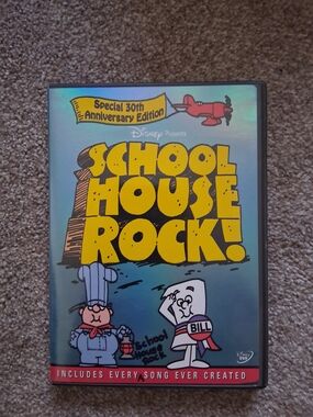 Disney School House Rock! Special 30th Anniversary Edition DVD - Yellow/Blue